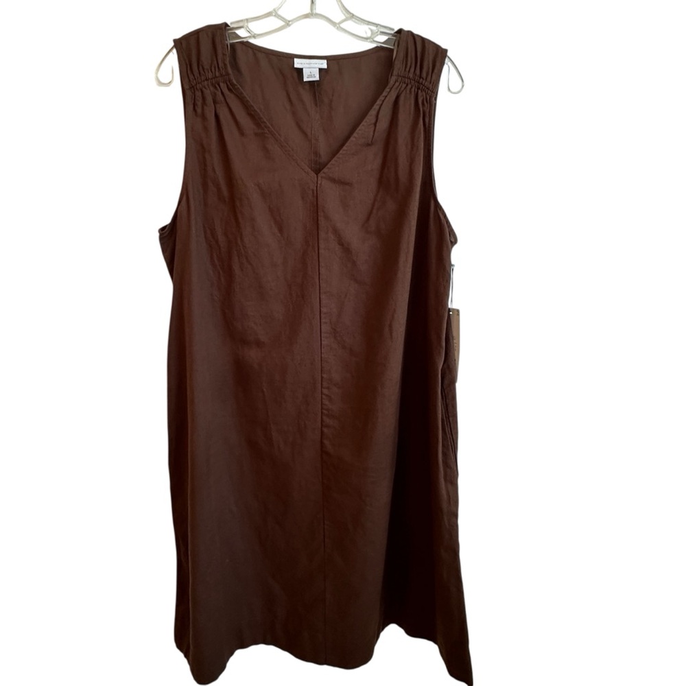 Liz Claiborne Brown Midi Dress